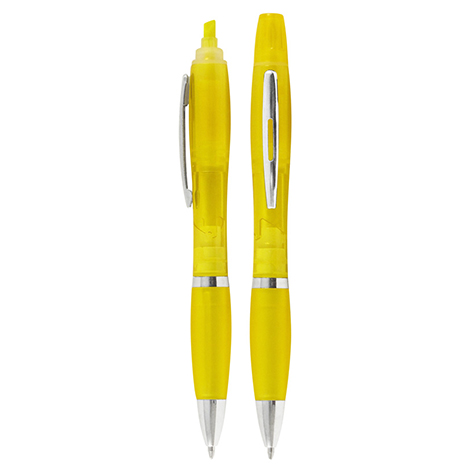 Bolígrafo con Destacador Wind Color (Pack de 100 Lápices).