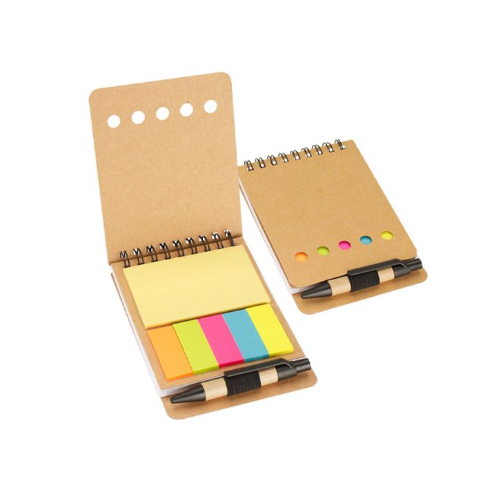 Libreta Memo Set Ecológico con Bolígrafo - Imagen 3