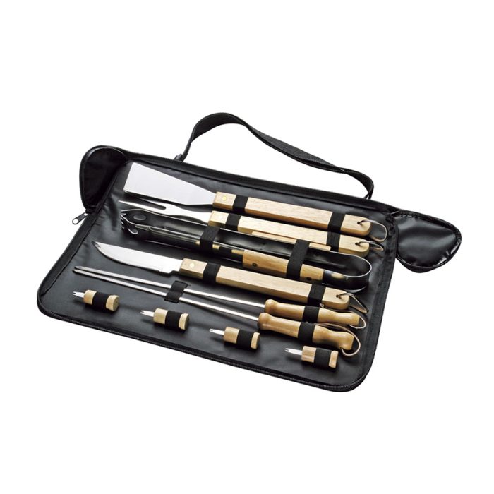 Set Parrillero de BBQ con 10 Herramientas - Imagen 1