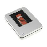Pendrive 4 GB de Metal y Cuero - Imagen 3
