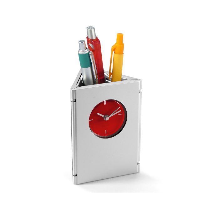 Porta-Lápices con Reloj y porta retrato - Imagen 1