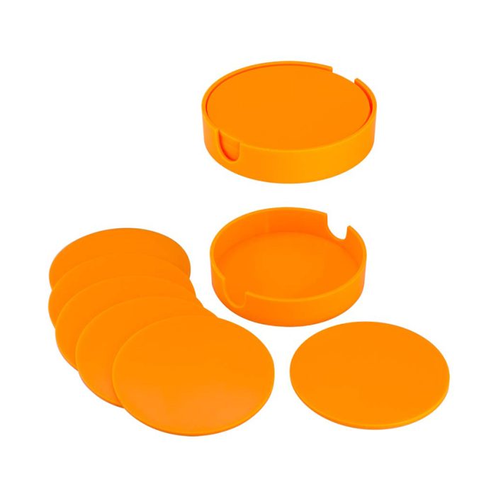 Set de Posavasos Plásticos Redondos - Imagen 5
