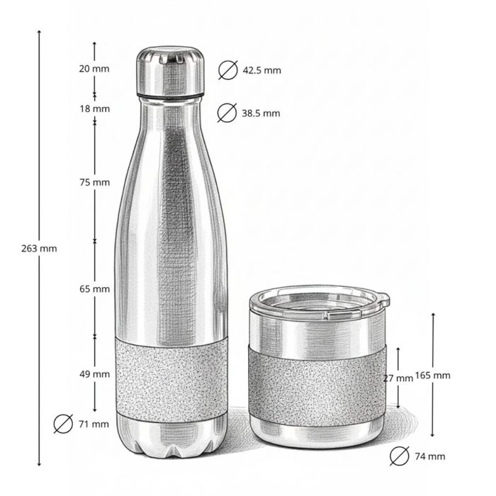 Set Nara, Botella y Mug Eco - imagen 6