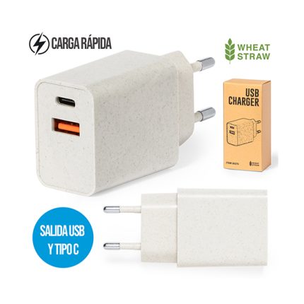 Cargador USB y Tipo C Avery