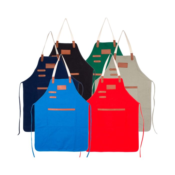 Pechera Asador Canvas Algodón - Imagen 1