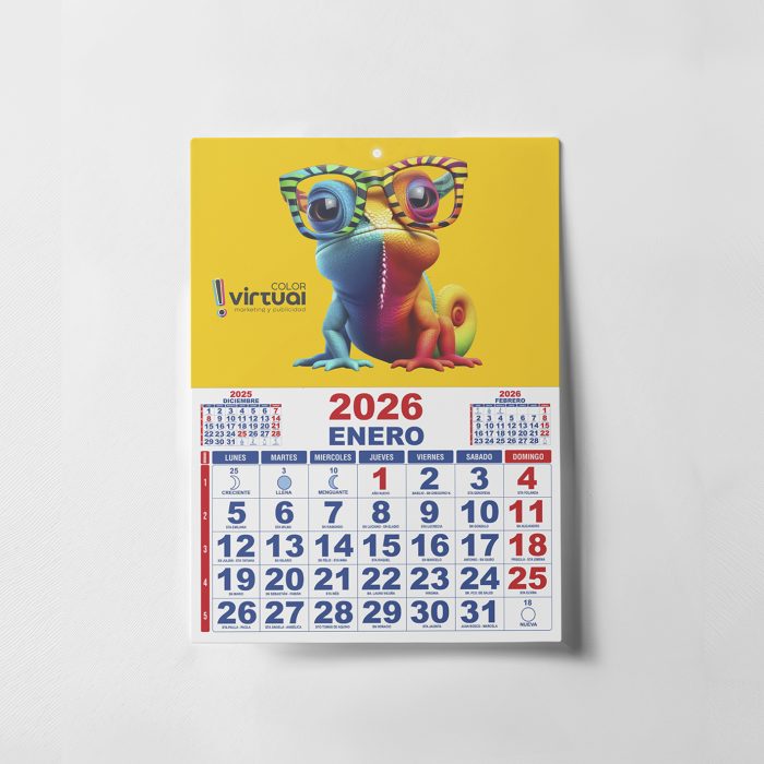 Calendario Mensual - Imagen 1