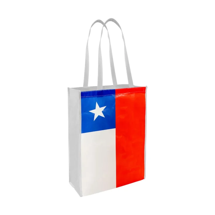 Bolsa TNT Bandera Chilena - Vertical - Imagen 1