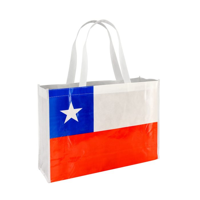 Bolsa TNT Bandera Chilena - Horizontal - Imagen 1