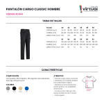 Pantalón Cargo Classic Hombre - Beige - Imagen 4